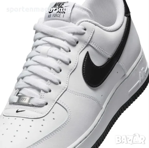 Мъжки кецове Nike Air Force 1 '07, снимка 7 - Кецове - 55448037