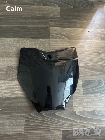 number plate/предна табела за ktm sx 125-500 черна