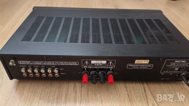 Усилвател ROTEL RA-920AX, снимка 3 - Ресийвъри, усилватели, смесителни пултове - 54438242