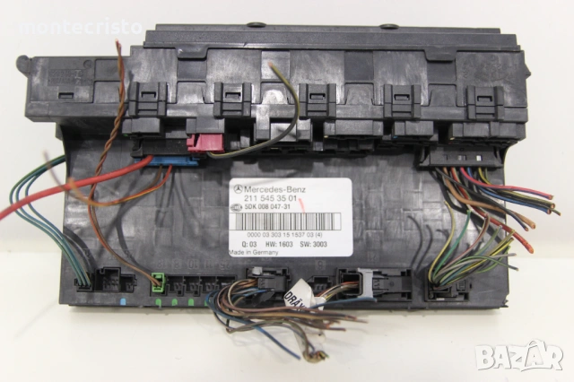 Заден SAM модул Mercedes W211 (2002-2009г) 2115453501 / 211 545 35 01 / 5DK 008 047-31 / 5DK00804731