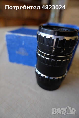 Isco-Gottingen Isconar 100mm f/4 Telephoto Lens - M42 Screw Mount, снимка 2 - Обективи и филтри - 54552763