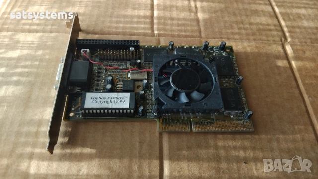 Графична карта 3Dfx Voodoo Banshee Axle Triple D 16MB SGRAM 128bit AGP, снимка 5 - Видеокарти - 54098034