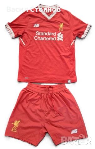 Liverpool / Ливърпул NB 2017-18г. Home 125 Years - детски екип