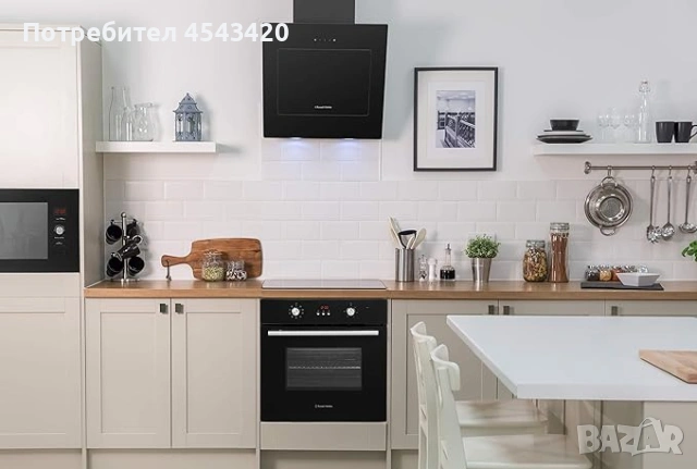 Ъглов абсорбатор/аспиратор/ширм Russell Hobbs 60 cm, снимка 5 - Абсорбатори - 54913338