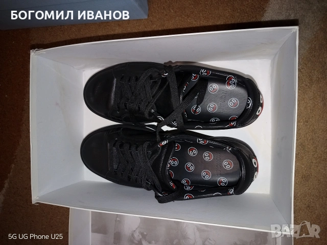 : Оригинални мъжки кецове Moncler x FriendsWithYou "Malfi" - Размер 43 , снимка 2 - Спортно елегантни обувки - 55082193