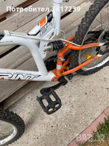 Детски / юношески велосипед Sprint 24” full suspension, дискови спирачки, снимка 9 - Велосипеди - 54398811