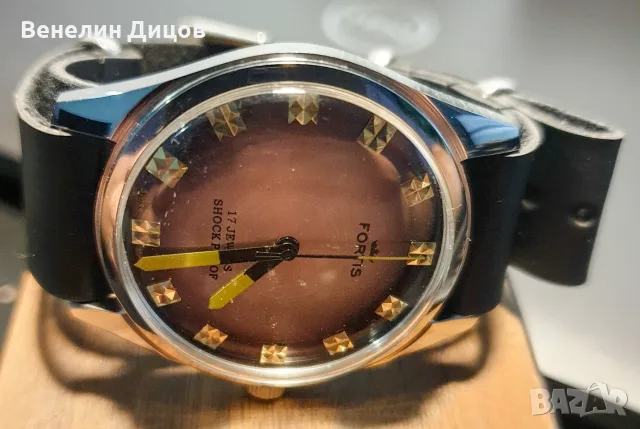 Стар часовник Fortis, снимка 4 - Мъжки - 55436713