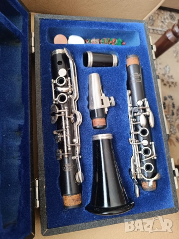 Кларинет Ubel Rudolf стара система  във B строй, снимка 2 - Духови инструменти - 54156515