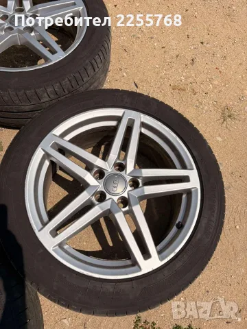 Audi 18" Оригинални, снимка 3 - Гуми и джанти - 55340520