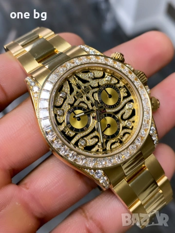 Rolex Tiger Eye GOLD 18 K Limited Edition , снимка 2 - Луксозни - 54460680