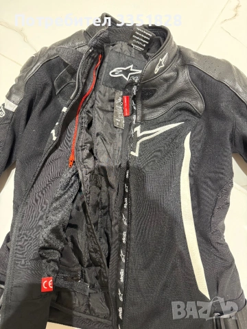 Дамско кожено мото яке Alpinestars Stella, снимка 4 - Якета - 54544613