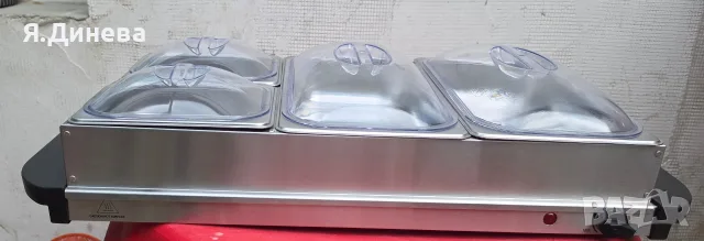 Уред за затопляне на храна Tristar 300w, снимка 2 - Уреди за готвене на пара - 55304069