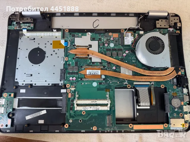 asus n751jk на части Intel i7-4720HQ, снимка 4 - Лаптопи за дома - 55373848