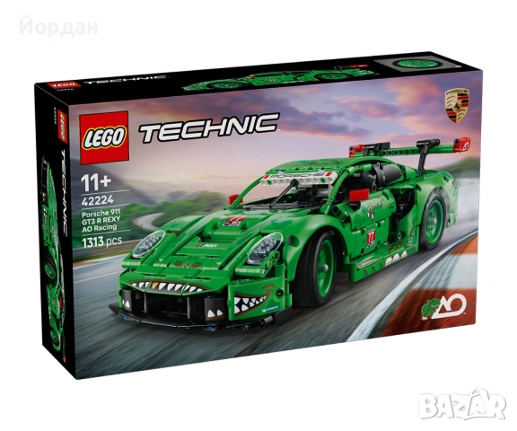 LEGO® Technic 42224 - Кола Porsche 911 GT3 R REXY AO Racing Car