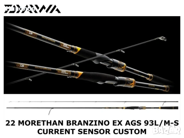 Daiwa 22 Morethan Branzino EX AGS 93L/M-S Current Sensor Custom.