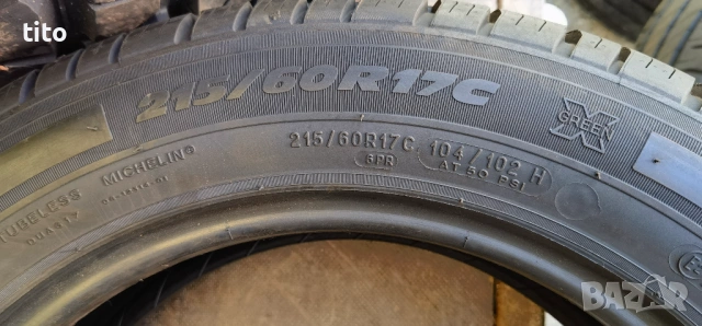 ЧИСТО НОВИ 215 /60 r17 C Michelin Agilis, снимка 8 - Гуми и джанти - 54316959