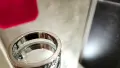 CARTIER Love Band White Gold Paved Diamonds Унисекс Пръстен, снимка 8