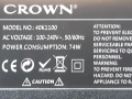 Crown 40K1100    TP.S506,PB801, снимка 1