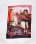 Оригинален Вилеров гоблен на Свети Георги, снимка 3