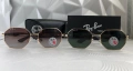 Ray Ban Ferrari 2 цвята мъжки слънчеви очила осмоъгълни с поляризация  дамски унисекс, снимка 16