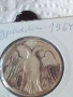 Сребърна монета от 30 драхми 1964 години Гърция 27173, снимка 1