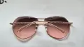 Оригинални дамски слънчеви очила Chanel Chain aviator 57, снимка 8