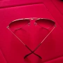 Оригинални слънчеви позлатени очила Ray-Ban Aviator. , снимка 3