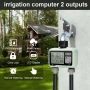 Компютър за напояване с 2 независимо изхода, с LCD дисплей, автоматично/ръчно управление, снимка 1