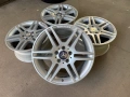 4 бр. оригинални алуминиеви джанти Mercedes AMG 17 цола 5x112 , централен отвор 66.6, снимка 1