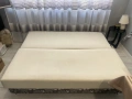 Продавам кухненски разтегаем диван двойка и 6 трапезни стола, снимка 2