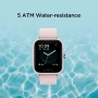 Смарт часовник Amazfit Bip U Pink Square 1.43” с 60+ спортни режима - НОВ, снимка 8