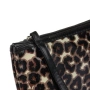 Несесер плик Animal Print Beauty златист надпис черен цип_1237027, снимка 3