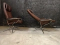 Чифт дизайнерски кожени релакс кресла Stressless Metro, снимка 8