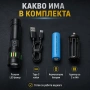 Мощен акумулаторен лазерен LED ръчен фенер лазерен диод прожектор USB зареждане риболов къмпинг лов, снимка 6