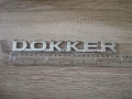 сребрист метален надпис Dacia Dokker, снимка 2