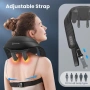 Безжичен, преносим 4D Shiatsu масажор, снимка 9