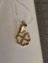 Златна виуслка Детелина 0,70гр., снимка 3