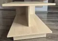 Холна маса с раздвижен дизайн (Цвят: Светъл дъб / Сонома), снимка 2