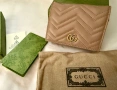 Дамски портфейл Gucci естествена кожа пълен комплект, снимка 8