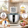 ZACME кухненски робот 1200W, 5.2L, метален корпус, LED дисплей, снимка 4