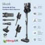 Вертикална прахосмукачка Levoit VortexIQ 40 Flex акумулаторна без кабел с дисплей осветление, снимка 7