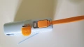  Mini Power Bank 5000mAh WUW-Y134 с вграден Lightning кабел + Type-C и LED дисплей – почти като нов, снимка 2