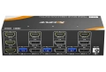KCEVE KVM303 Triple Monitor KVM Switch – 3 компютъра към 3 монитора, 8K@60Hz / 4K@144Hz, снимка 1
