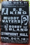B.B. King,Muddy Waters,Bobby Blant-метална табела(плакет), снимка 1