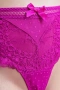 Дамско дантелено долнище Hunkemöller, размер L – циклама, снимка 3