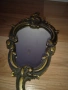 Бронзово огледало 1910 Арт нуво оригинално, снимка 8