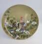 Franklin Mint “ROOSTER & THE MORNING GLORY" Decorative/ Display/ Cabinet Porcelain Plate Код P2150 , снимка 5