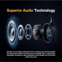 AGM Motion Buds – Безжични спортни слушалки Bluetooth, водоустойчиви, 12 часа батерия, снимка 5