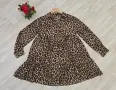 Нова дамска рокля SHEIN LUNE Leopard Print М-Л, снимка 5