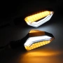 2бр. Мигачи за мотор Automat-LED мигачи, Две светлини, снимка 3